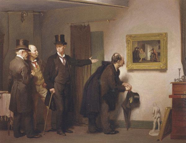 Sir William Orpen The Valuers oil painting picture